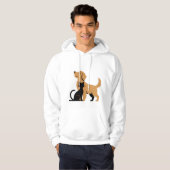 ein Golden Retriever Hund, T - Shirt (Vorne ganz)