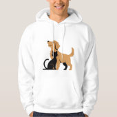 ein Golden Retriever Hund, T - Shirt (Vorderseite)