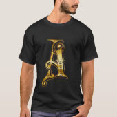 Ein goldener Brief T-Shirt (Vorderseite)