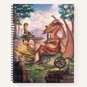 „Ein goldener Nachmittag“ 8,5 x 11" Notizbuch