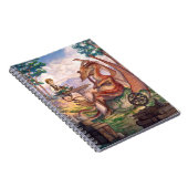 "Ein goldener Nachmittag" Klassisches Notizbuch Notizblock (Rechte Seite)