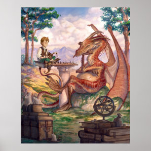 "Ein goldener Nachmittag"-Poster Poster