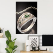Ein goldener Ring Poster (Heimbüro)
