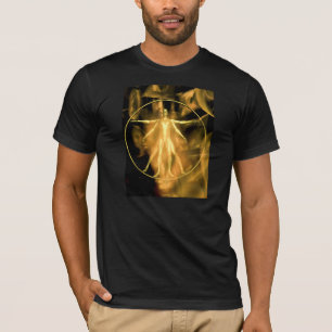 Ein goldener Vetruvian Mann T-Shirt