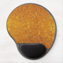 Ein goldenes Klimt-inspiriertes Mauspad