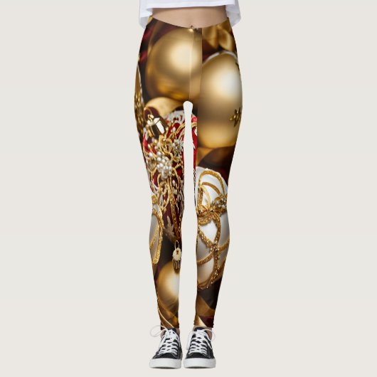 Ein goldenes Legende Leggings (Vorderseite)