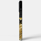 Ein goldenes Portrayal eines Data Scientists bei d Case-Mate iPhone Hülle (Rückseite / Links)