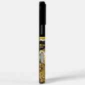 Ein goldenes Portrayal eines Data Scientists bei d Case-Mate iPhone Hülle (Rückseite / Rechts)