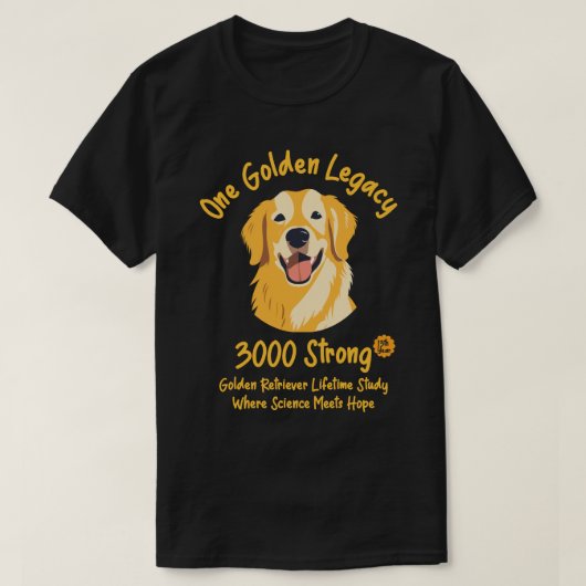Ein goldenes Vermächtnis - Dunkel T-Shirt (Design vorne)