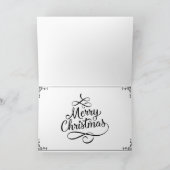 Ein goldenes Weihnachten Karte (Innenseite)