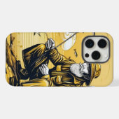 Ein Goldfischer iPhone Hülle (Rückseite (Horizontal))