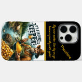 Ein Goldgräber findet glücklicherweise Schätze an Case-Mate iPhone Hülle (Rückseite (Horizontal))