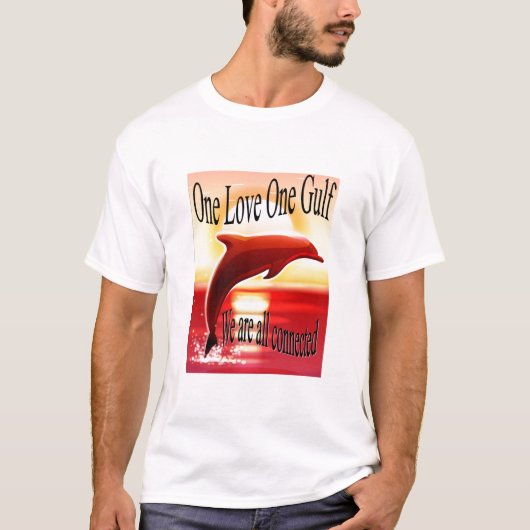 Ein Golf-Shirt der Liebe-eine T-Shirt (Vorderseite)