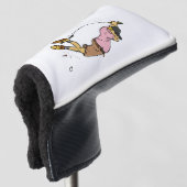 Ein Golfer vermisst die Kugel Golf Headcover (3/4 Vorderseite)