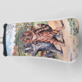 Ein Golfspiel, Louis Wain Golf Headcover (Vorderseite)