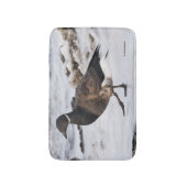 Ein Goosesteppin-Brant Badematte (Vorderseite Vertikal)