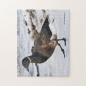 Ein Goosesteppin-Brant Puzzle (Vertikal)