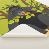 Ein Gorilla, von einem Schmetterling fasziniert Sherpadecke (3/4)