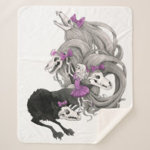 Ein gotisches Mädchen und ihre Dunkelheit: