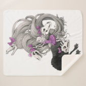 Ein gotisches Mädchen und ihre Dunkelheit: Sherpadecke (Vorderseite (Horizontal))