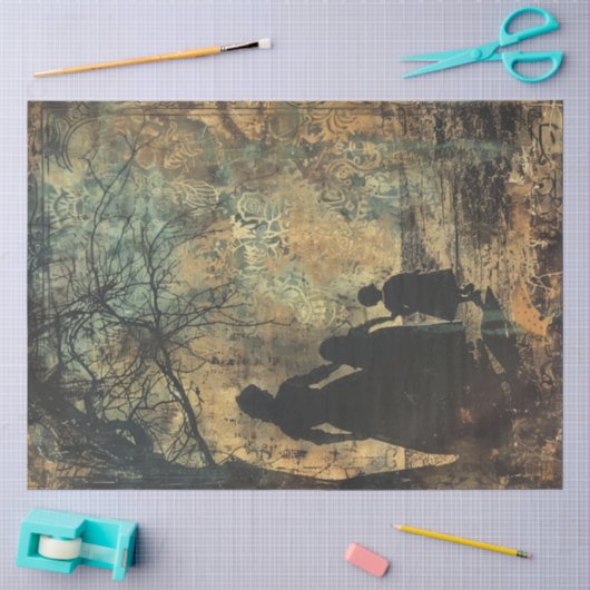 Ein gotisches Mutter-Serien-Design #9 Seidenpapier (Basteln)