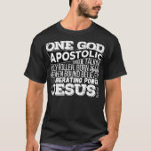 Ein Gott apostolischer Song T-Shirt (Vorderseite)