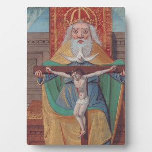 Ein Gott Heilige Dreifaltigkeit in Herrlichkeit Fotoplatte