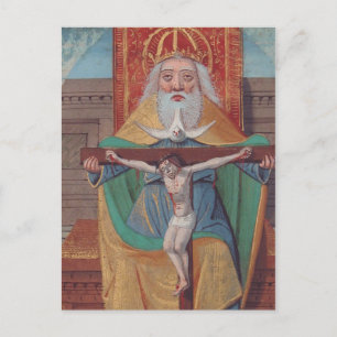 Ein Gott Heilige Dreifaltigkeit in Herrlichkeit Postkarte