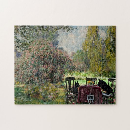 Ein Gott in Monet Puzzle (Horizontal)