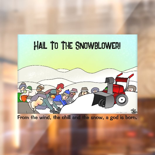 Ein Gott ist ein Geborenes Fenster mit Underbase Fensteraufkleber (Blatt 2)