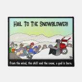 Ein Gott ist eine Geborene Türmchen Fußmatte (Vorderseite)