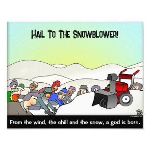 Ein Gott ist Geboren Fotodruck