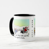 Ein Gott ist Geborene Tasse (Vorderseite Links)