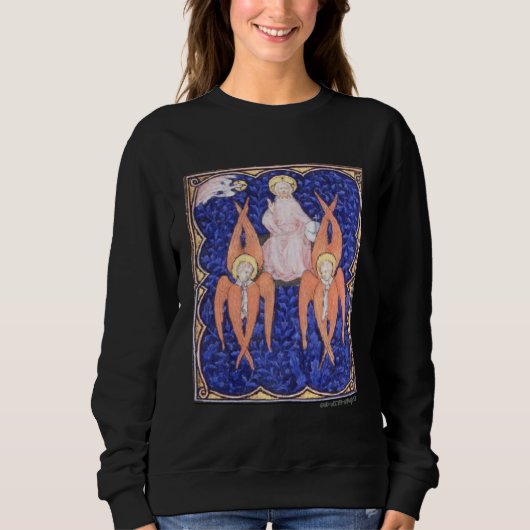 Ein Gott mit Seraphim Sweatshirt (Vorderseite)