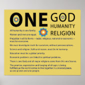 Ein Gott Poster (Vorne)