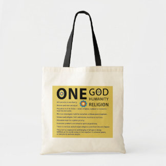 Ein Gott Tragetasche