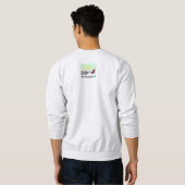 Ein Gott wird geboren Herren Sweatshirt (Schwarz voll)