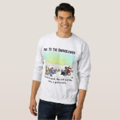 Ein Gott wird geboren Herren Sweatshirt (Vorne ganz)