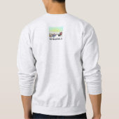 Ein Gott wird geboren Herren Sweatshirt (Rückseite)