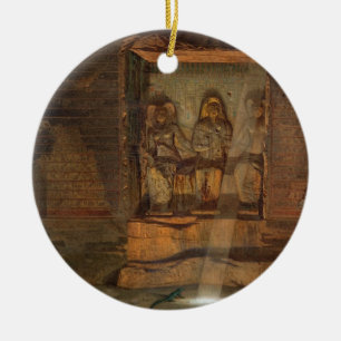 Ein Grab an EL-Kab, eine von 24 Illustrationen Keramik Ornament