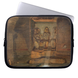 Ein Grab an EL-Kab, eine von 24 Illustrationen Laptopschutzhülle