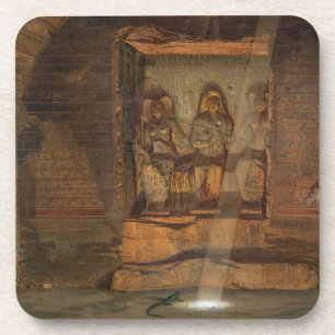 Ein Grab an EL-Kab, eine von 24 Illustrationen Untersetzer