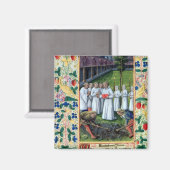 Ein Grab Magnet (Vorderseite/Rückseite)