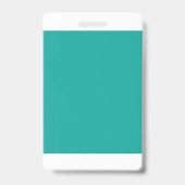 Ein Gradientenhintergrund, der Blau in Grün mischt Ausweis (Rückseite)