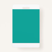 Ein Gradientenhintergrund, der Blau in Grün mischt Ausweis (Rückseite)