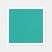 Ein Gradientenhintergrund, der Blau in Grün mischt Serviette (Vorderseite)