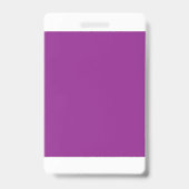 Ein Gradientenhintergrund, der Rosa- und Ausweis (Rückseite)