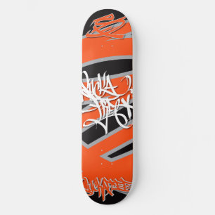 Ein gratis - Riesenfarben-Skateboard sind zum Kotz Skateboard