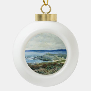 Ein grauer Tag Carmel durch Typ-Rose Keramik Kugel-Ornament