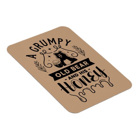 Ein grausiger alter Bär und sein Honig Magnet (Rechte Seite)